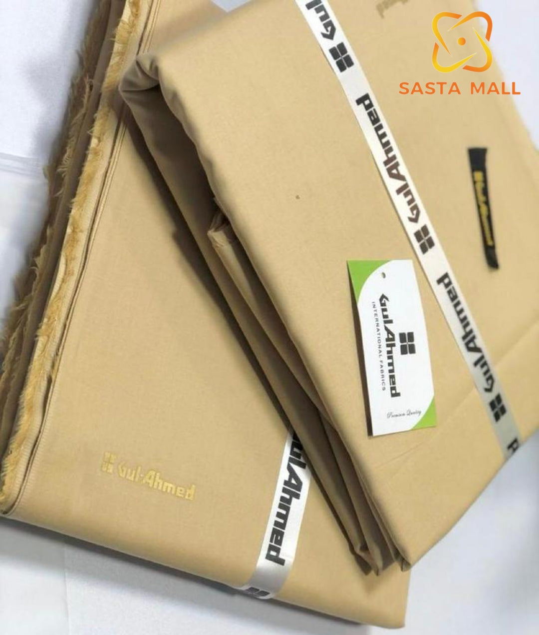 Cotton Unstitched Branded plain
