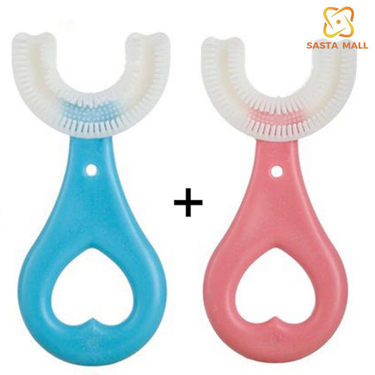 Pack of 3 U-Shaped ToothBrushes for your Child